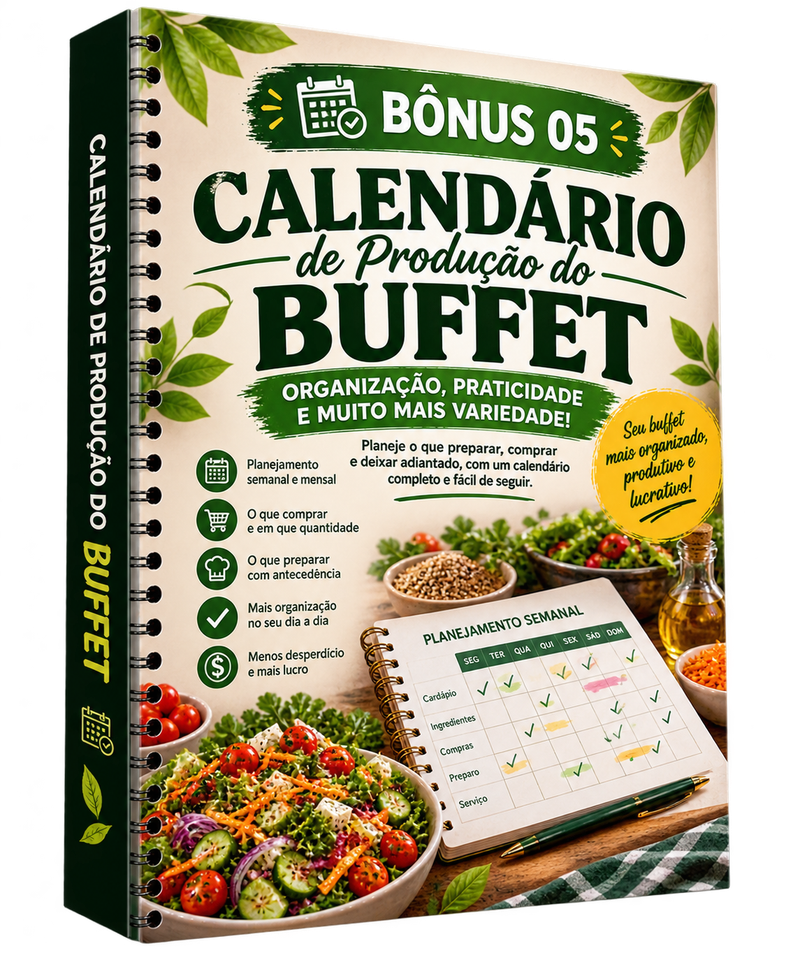 Calendário de produção do Buffet